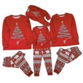 thumbnail image 3 of Christmas Pyjamas Xmas Pjs Set Family Matching Party Nightwear Sleepwear Outfits, 3 of 3