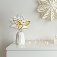 thumbnail image 2 of Rhinestone Poinsettia Pick (Asstd) - Set of 12, 2 of 4
