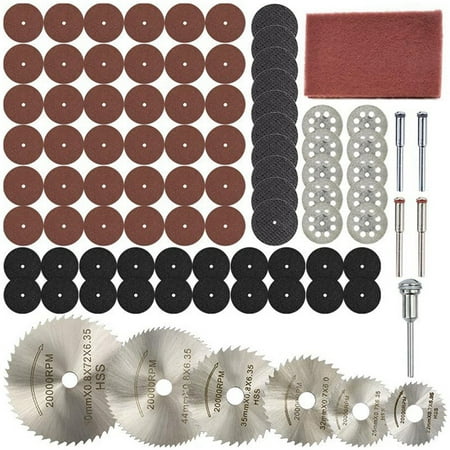

Mini Circular Saw Blade Set 88Pcs Diamond Saw Blade Resin Cut-Off Wheels Wood Metal Cutting Discs for Tool
