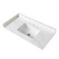 thumbnail image 5 of Sintered Stone Vanity - 4 - Inch Backsplash - Bathroom Wall Protection - Stain Prevention, 5 of 6