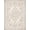 Pink Blue Ivory, Pattern 1, variant on ODIKA Floral Medallion With Distressed Scroll Border And Botanical Sprays Vintage Non-Slip Chair-Friendly for Home Office, Gaming Room, Under Desk