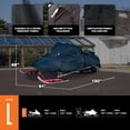 thumbnail image 4 of Budge Trailerable Snowmobile Cover, Trailerable, Waterproof Outdoor Protection for Snowmobiles, Multiple Sizes, 4 of 7