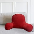 thumbnail image 4 of RXIRUCGD Plush Big Backrest Reading Lumbart Chair Cushion With Arms, 4 of 5