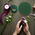 thumbnail image 2 of 4pcs Round Floral Foams Blocks Green Flower Foams Bricks Florist Blocks, 2 of 8