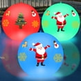 thumbnail image 3 of Yeacher Solar Powered LEDs Floatings Pool Lights with 1PCS Santa Claus Design Sticker RGBW 16, 3 of 8