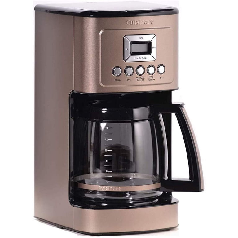 Cuisinart PerfecTemp 14-Cup Programmable Coffee Maker in Umber