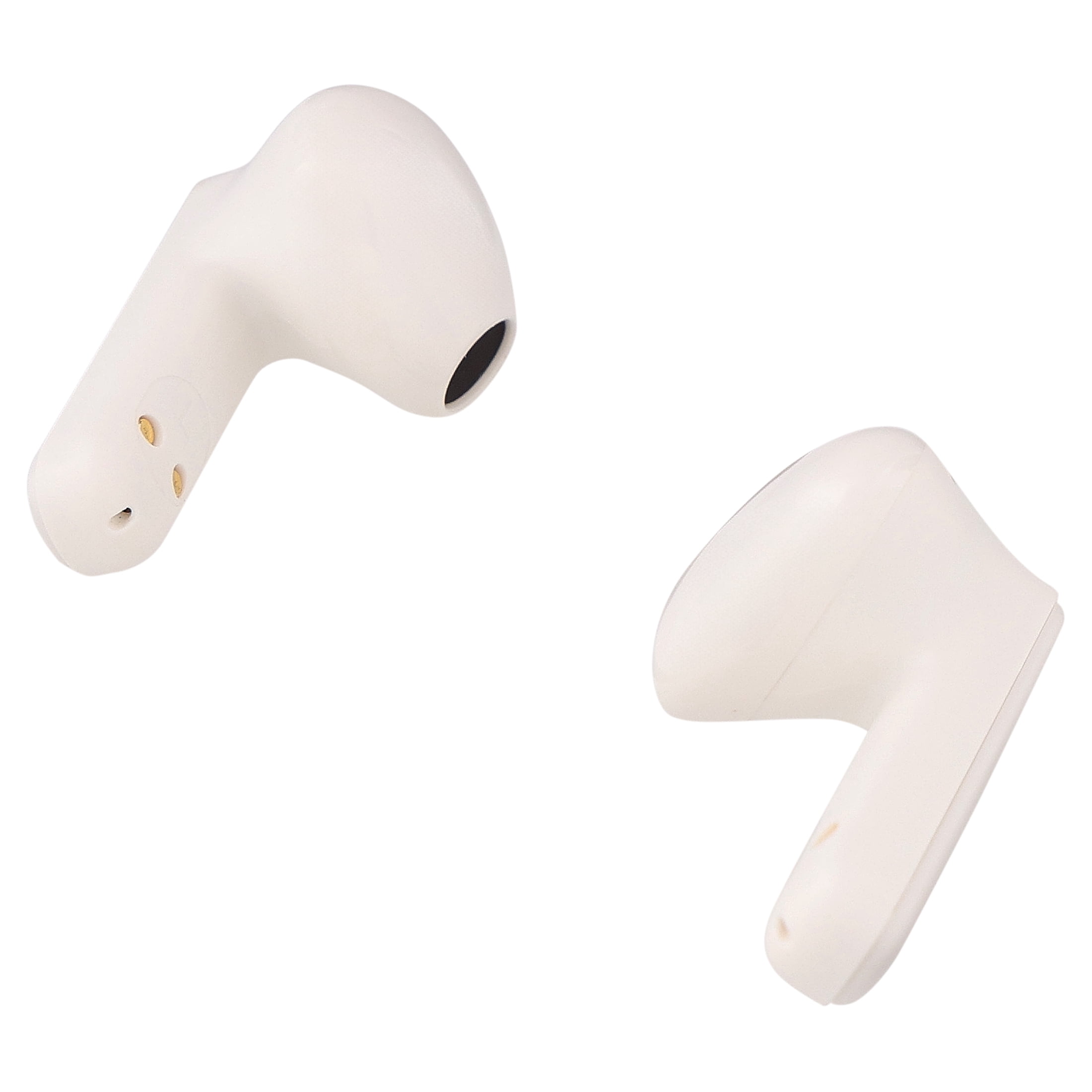 onn Hushbyte Wireless Earbuds, White