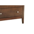 thumbnail image 7 of Pemberly Row Contemporary Wood Veneers 8 Drawer Dresser in Cappuccino, 7 of 7