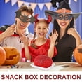 thumbnail image 4 of Patrón de cerebro de Halloween caja de comida rápida accesorios de órganos corporales decoración de Halloween, 4 of 5