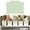 Green, variant on 5 Pack White Basket Label Clip On Reusable Plastic Storage Labels For Pantry Kitchen Drawer Shelf Organizer Writable Chalkboard Tags