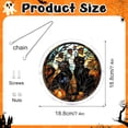 thumbnail image 4 of Halloween Acrylic Puzzle Suncatcher with Multiple Seasonal Patterns for Window Hanging Home Decor Holiday Gift, 7.4x7.4 Inches, 4 of 9