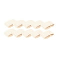 thumbnail image 2 of 10 piezas de sujetadores elásticos para cinturón, trabillas para cinturón, accesorios de banda de retención de correa de nailon Caqui, 2 of 9