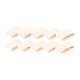 thumbnail image 2 of 10 piezas de sujetadores elásticos para cinturones, trabillas para pantalones, soporte para cinturones. Caqui, 2 of 9