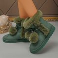 thumbnail image 4 of SACFOF Women's Mid-calf Winter Snow Boots Lightweight Warm Faux Fur Lining Pull on Comfortable Outdoor Booties Shoes for Women, 4 of 6