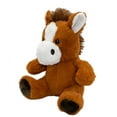 thumbnail image 4 of Anico 10" Plush Brown Horse with Embroidered Eyes, 4 of 4