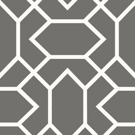 Modern Geometric Peel & Stick Wallpaper Gray - RoomMates