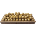 thumbnail image 6 of Naturejam Pearl Gold Shiney  Gumballs-2 Pounds bulk size-for Candy Buffets, Graduations & Parties, 6 of 6