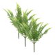 thumbnail image 4 of 2 piezas de helechos artificiales para decoración, plantas de plástico de imitación realistas para el hogar, la oficina, el jardín y la boda., 4 of 8