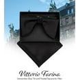 thumbnail image 4 of Vittorio Farina Edwardian Bow Tie & Pocket Square, 4 of 69
