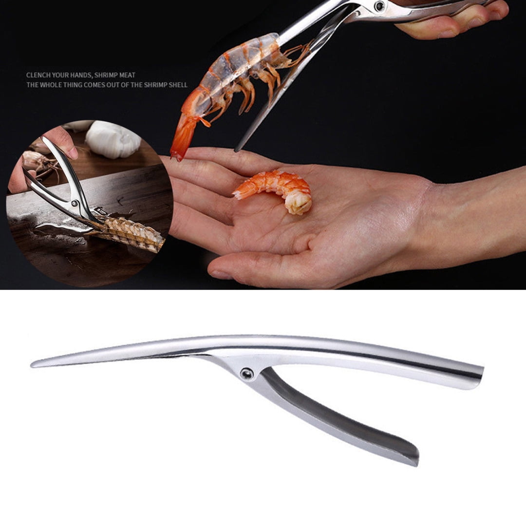 Creative Prawn Peeler Shrimp Deveiner Peel Kitchen Tools Stainless Steel New 