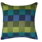 Mainstays Bennett 16" Pillow, Blue Mosaic