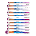 thumbnail image 4 of Juego De Brochas Unicornio P/maquillaje, 20 pz Azul Moradp, 4 of 5