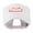 White, variant on Halloween Jack O Lantern Face Embroidered Cap - White OSFM