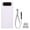 White, variant on Suodoka L16 16x18650 DIY Power Bank 2 USB Output 22.5W Fast Charging Battery Box Case with LCD Display and Micro Type C Input White