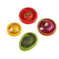 thumbnail image 1 of Clear, reusable, airtight preservation food, fruits and vegetables, onions, lemons, preservation box, kitchen cleaning tool (4 pieces), 1 of 5