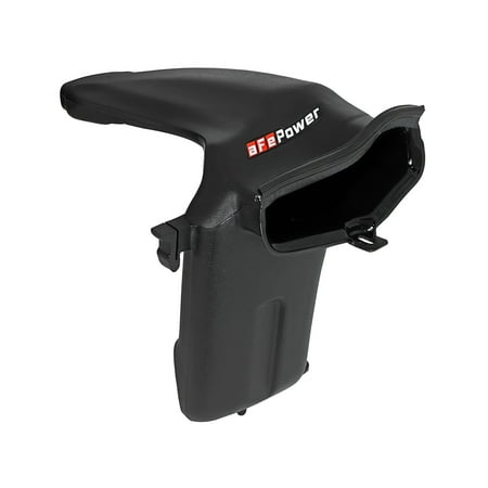 Ford Truck Front Air Dam - aFe Momentum HD Dynamic Air Scoop 2017 Ford Diesel Trucks V8-6.7L (td)