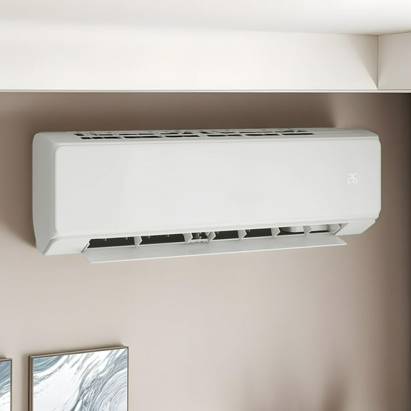 Dextrus 18000 BTU Mini Split Air Conditioner Heat Pump System, Wifi Enabled 21 SEER2 208-230V Ductless AC Cool Up to 1250 Sq. Ft, Compatible with Alexa, R32 Refrigerant & Installation Kit, White