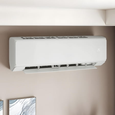 Dextrus 18000 BTU Mini Split Air Conditioner Heat Pump System, Wifi Enabled 21 SEER2 208-230V Ductless AC Cool Up to 1250 Sq. Ft, Compatible with Alexa, R32 Refrigerant & Installation Kit, White
