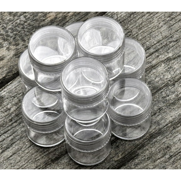 10pc Plastic Storage Container Set Jewelry Beads Findings Crafts Parts Holder