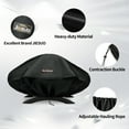 thumbnail image 4 of Jiesuo Grill Cover for Weber Q Series Grills, Grill Cover for Weber Q1200, Q1000 and Q100 Series Portable Grill Cover, 4 of 7