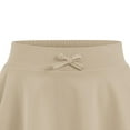 thumbnail image 4 of mgoYE Pleated Skirt Toddler Baby Girls Baby Girls Uniform Skirt Built in Shorts Tennis Casual Skorts for Little Kid|Khaki 7-8 Years, 4 of 6