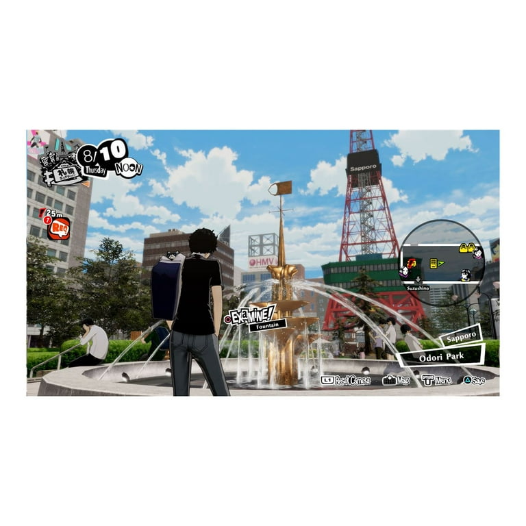 Persona 5 Strikers Standard Edition for PlayStation 4, Anime
