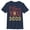Navy Blue, variant on Boy's Marvel Iron Man Love 3000  Graphic Tee Navy Blue Medium