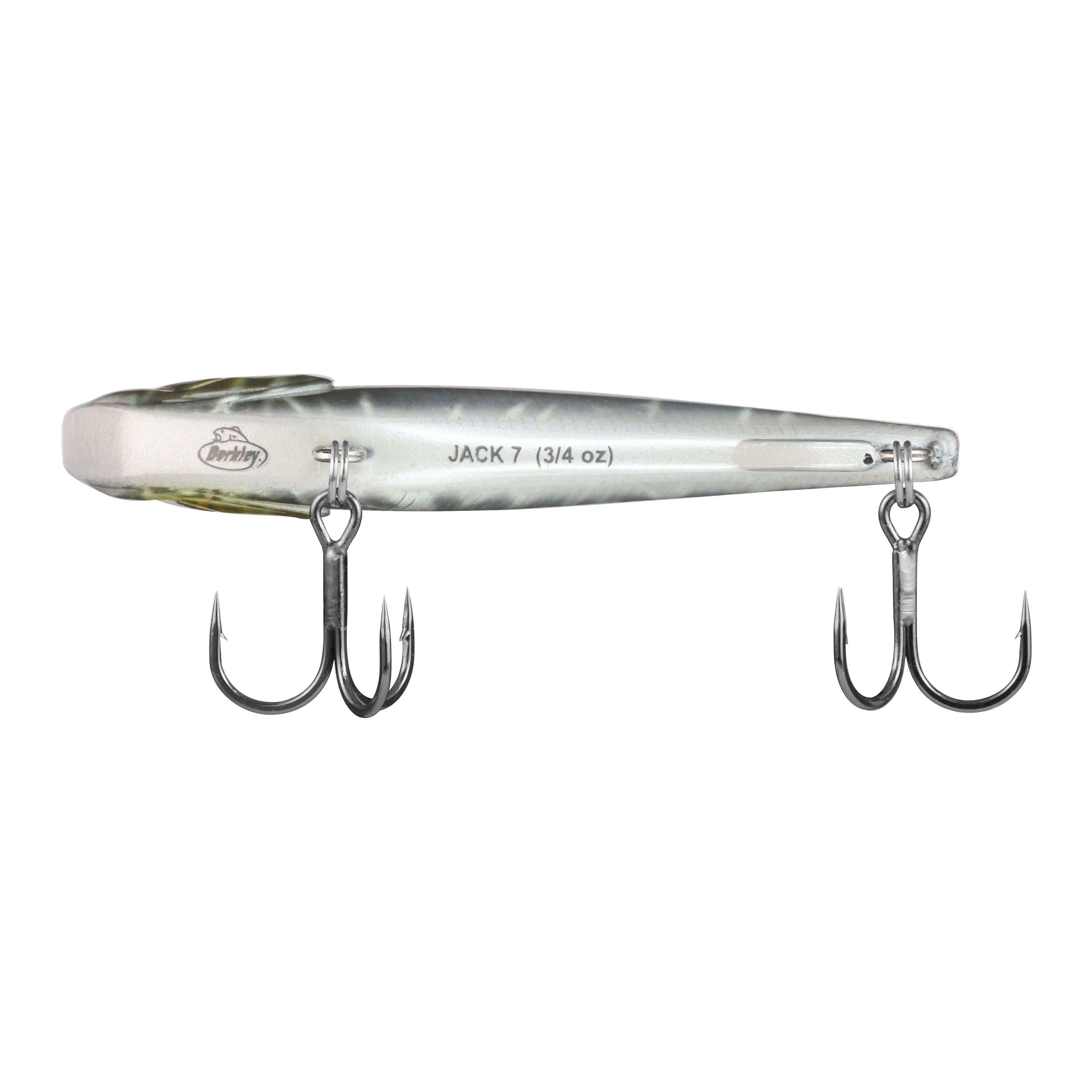 Berkley Jack, 7, 3/4 oz, Black Silver