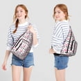 thumbnail image 2 of Buffalo & Cow Sling Backpack - Cute Farm Animal Pattern Shoulder Bag with Layered Storage, Durable Lightweight Pack for Cycling & Travel, 2 of 2
