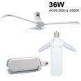 thumbnail image 1 of Bangcool Garage Light 85-265V E27 36W/45W Folding Garage Lighting Garage Ceiling Light, 1 of 10