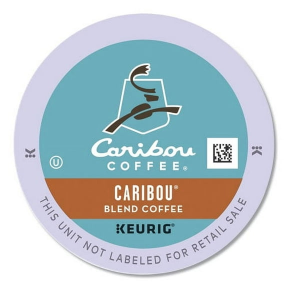 Caribou Coffee Caribou Blend Coffee K-Cups, 24/Box
