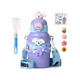 thumbnail image 1 of Termo Infantil Niños 450ml Funda Portátil Stickers Cepillo, 1 of 4