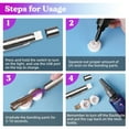 thumbnail image 5 of LET'S RESIN 30g UV Resin Flashlight Kit with Light, Bonding&Curing in Seconds, Jewelry UV Glue Adhesive for Plastic Repair, Glass Light, Craft Decor, 5 of 7
