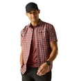 thumbnail image 4 of Regatta Mens Mindano Multi Check Short-Sleeved Shirt, 4 of 6