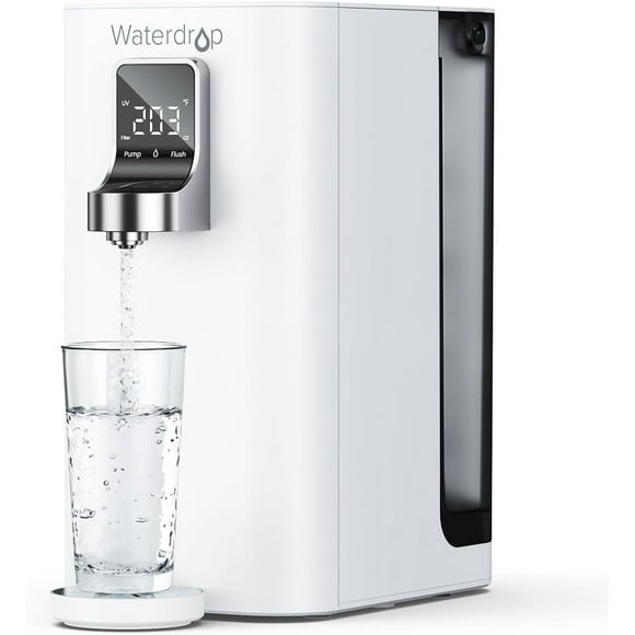 Waterdrop K19-H Countertop Instant Hot Reverse Osmosis System, 4-Stage Portable Reverse Osmosis, 3:1 Pure to Drain, 4 Temperature Options, No Installation Required, WD-K19-H