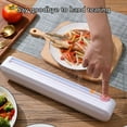 thumbnail image 3 of Plastic Wrap Cutter, Slot Design Easy To Use Strong  Plastic Wrap Dispenser  For Kitchen, 3 of 8