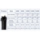 thumbnail image 5 of 3.3 Pies 10AN 5/8 Nylon Acero Inoxidable CPE Coche Aceite Combustible Gas Línea Manguera, 5 of 7