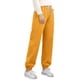 thumbnail image 1 of Pantalones deportivos Gibobby para mujer gruesos de felpa otoño invierno talla grande anaranjado L, 1 of 5