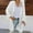 White, variant on Idoravan Cardigans for Women Spring Women's Sweater Coat Solid Cardigan Long Sleeve Pocket Blouse Clothing Loose Tops
