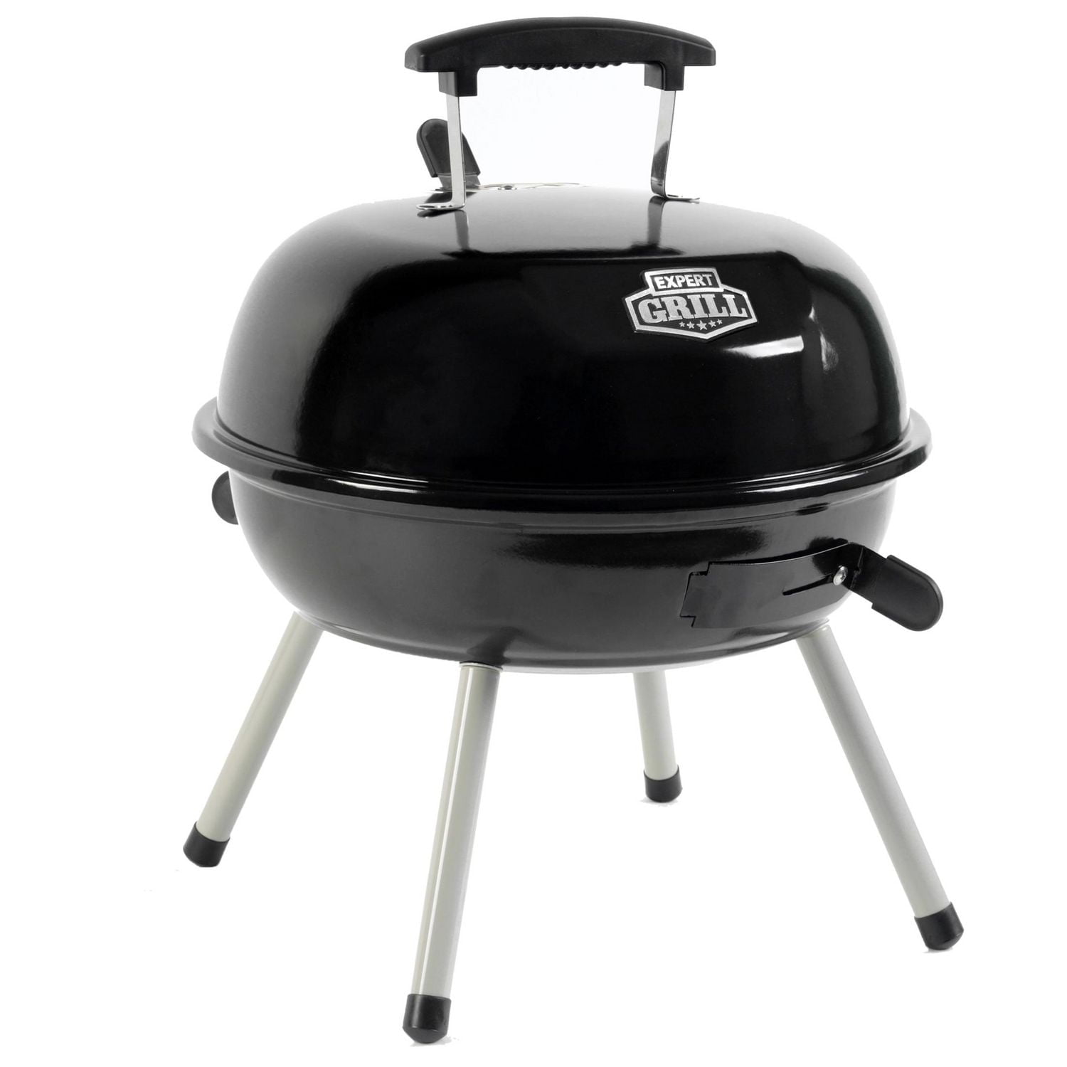 BARBECUE PORTATIF AU CHARBON DE BOIS, Expert Grill, Noir, CBT2203W-C